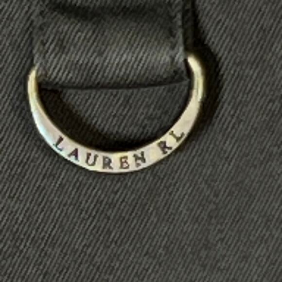 VTG Lauren Ralph Long Sleeve Snap Button Utility Shacket Women's M Olive Green - Picture 4 of 12